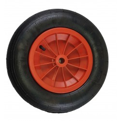 Inflatable wheel 380 x 95 smooth nylon hub