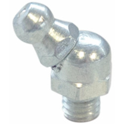 Grease nipple 45° M10x1 zinc-plated steel (Set of 10 pieces)