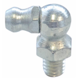 Grease nipple 90° M10x1.5 zinc-plated steel (Set of 10 pieces)