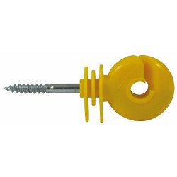 Yellow Screw Insulator for Hardwood (Set of 25 )