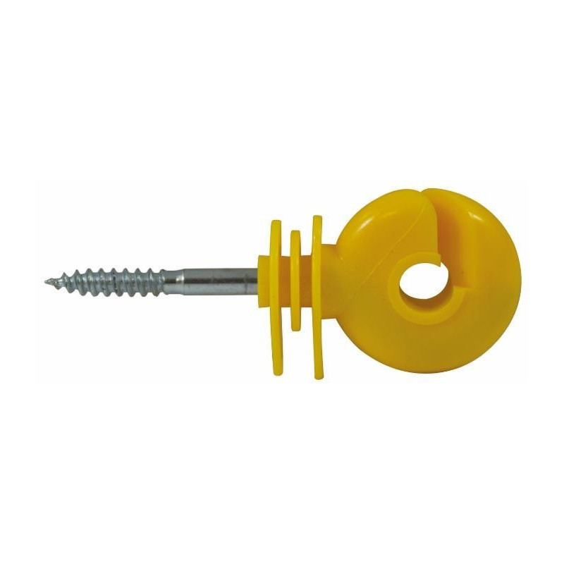 Yellow Screw Insulator for Hardwood (Set of 25 )