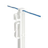 Plastic post 114 cm with stirrup (Set of 5 )