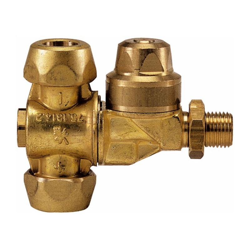 Nozzle holder brass M65 Drip-proof G 1/4 M- 2 outlets - Braglia
