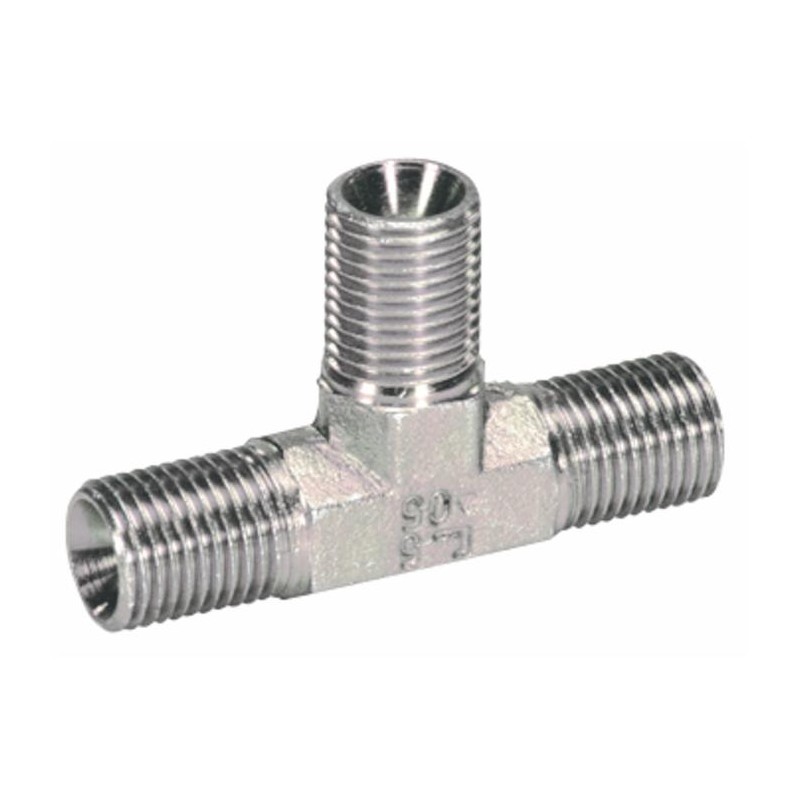 Adapter T 1/4" Male thread