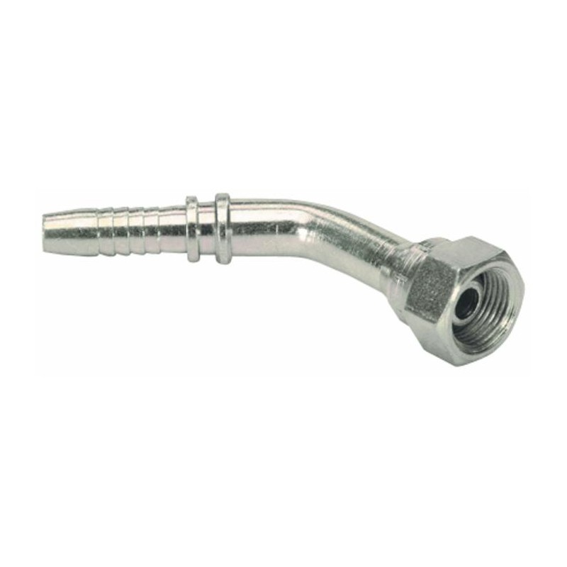 45° (60°) bent female threaded connection - 3/4" X 3/4"