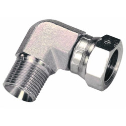 90° Adapter Male/Female 3/8" Rotating Adapter