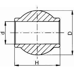 Rotule pour crochet 3° point catégorie III Ø 60