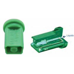 Airmix air injection nozzle 110° plastic Green