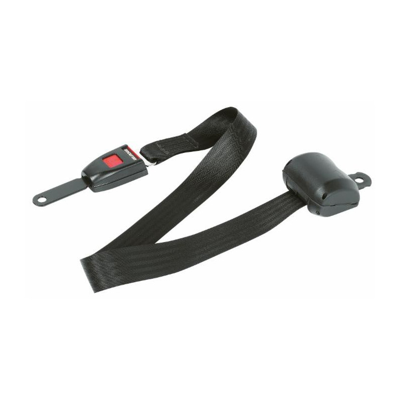 Seat belt kit with retractor