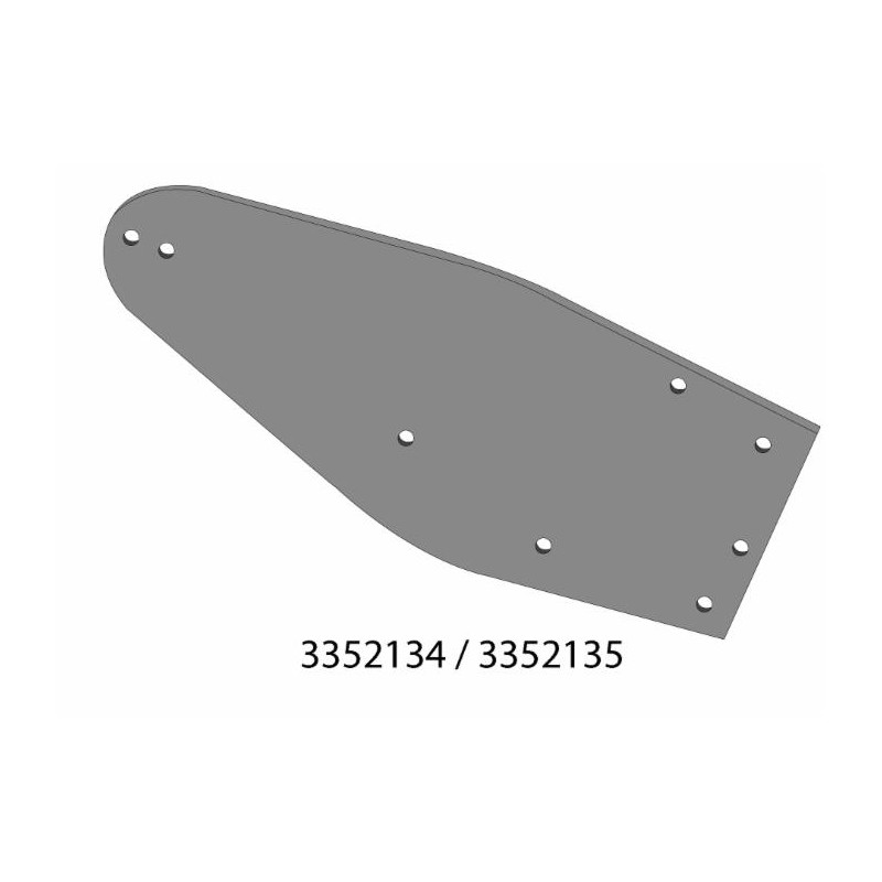 KUHN H4 adaptable straight mouldboard 612108