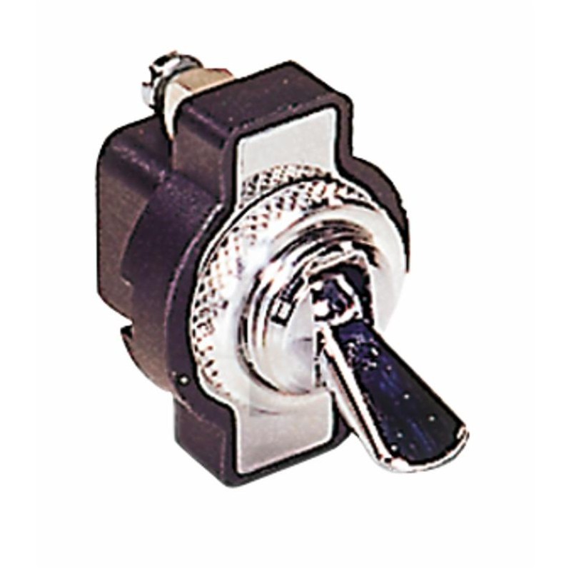 Chrome plated plastic wiper switch