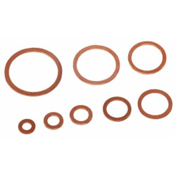 Copper washers 14X18X1.5 for hydraulic connections