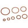 Rondelles cuivre 16X22X1.5 pour raccords hydrauliques (Lot de 100)