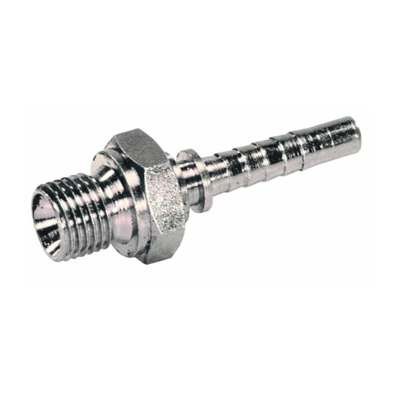 Male threaded connection 60° - 1/4" X 5/16" (Set of 5)