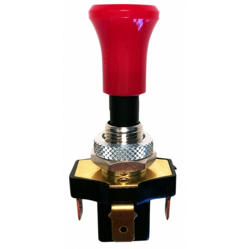 Red pull switch with indicator light
