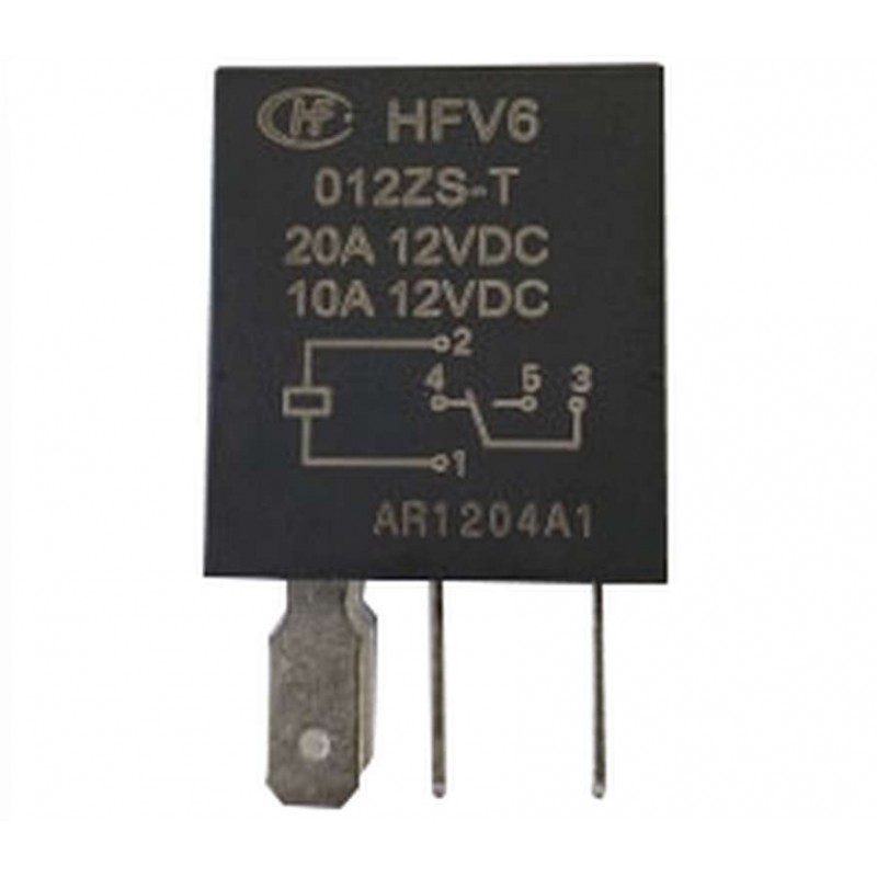 Micro relay 12 V 10/20 A