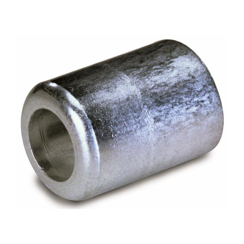 Aluminium socket Ø13 X Ø15 for braided hose (Set of 10)