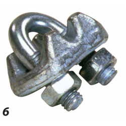 Cable clamp with clamp Ø 5 MM (Set of 10)