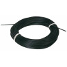 Black flexible plastic sheath Ø 8 for cable Ø 2.5 (Set of 5 meters)