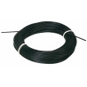 Gaine plastique flexible noire Ø 6 pour câble Ø1,9 (Lot de 5 mètres)