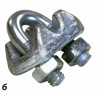 Cable clamp with clamp Ø 16 MM (Set of 5)