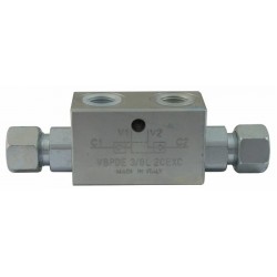 3/8" DOUBLE-ACTING PILOT IN-LINE CHECK VALVE