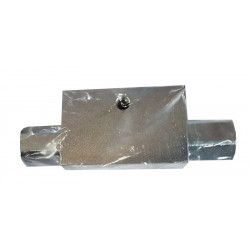 1/4" double-acting in-line pilot operated locking clapper