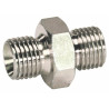 1" Male to Male Screw Joint (Set of 2)