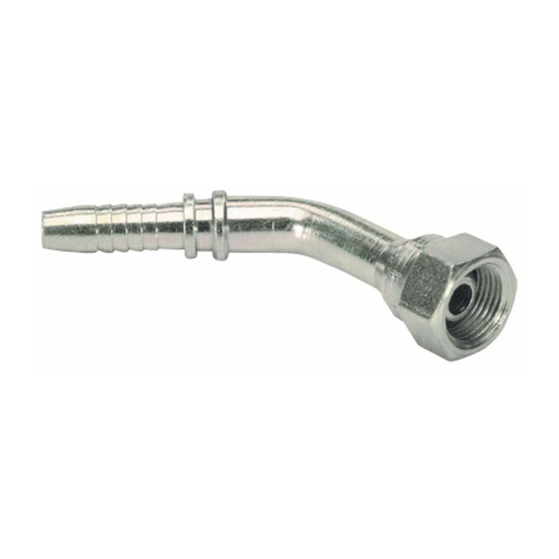 45° (60°) bent female threaded connection - 3/8" X 3/8" (Set of 5)