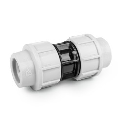 Compression socket PN16 for 32 mm PE pipes