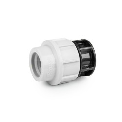 Plug coupling PN16 for 20 mm PE pipes (end of line)