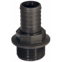 Male polypropylene hose connector G 2" (Set of 2)