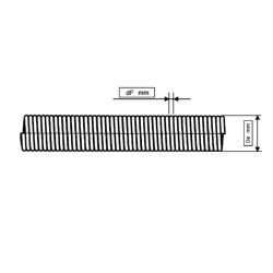 Extension spring Ø 12 L 300 MM (sold individually)