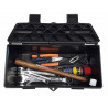 Tool box 420X125X125 MM mm with tool set (8 pieces)