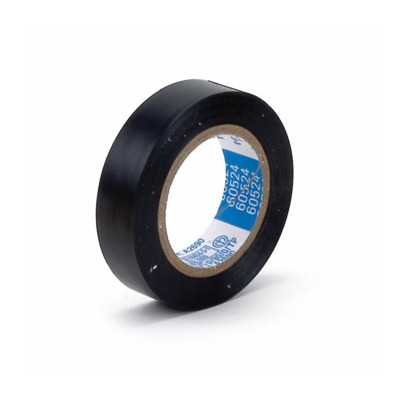 IEC approved black insulating tape - IEC - 15 mm x 10 meters (Set of 4)