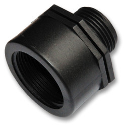 Polypropylene reducer threaded connection Male 1" / Female 1-1/4"