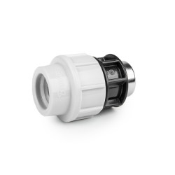 Compression fitting PN16 for PE 25 mm threaded 1/2" female