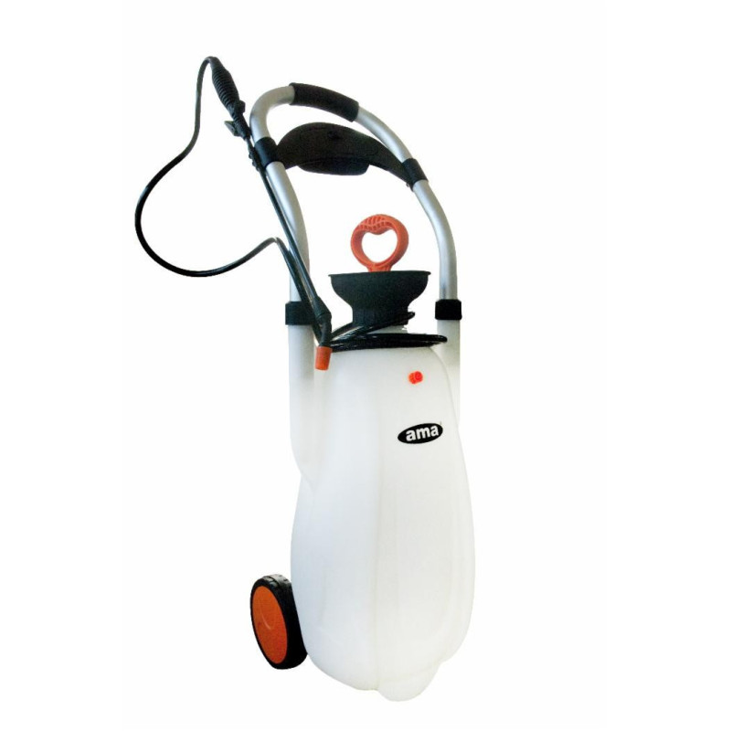 Fertilizer sprayer with wheels 16 litres AMA trolley