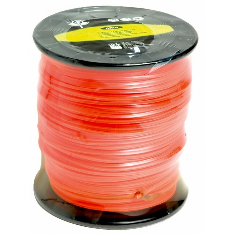 Nylon wire square section ø 3,00 mm - 144 mt