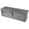 Tool box raw steel (unpainted) 420 x 130 x 130 mm thickness 10/10