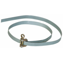 *Collier de serrage multi-usage bande métallique + goupille L : 600mm