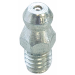 Straight grease nipple M10x1 zinc-plated steel (min. quantity of 10 pieces)