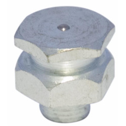 Double hexagon grease nipple M10x1 zinc-plated steel (min. quantity 10 pieces)