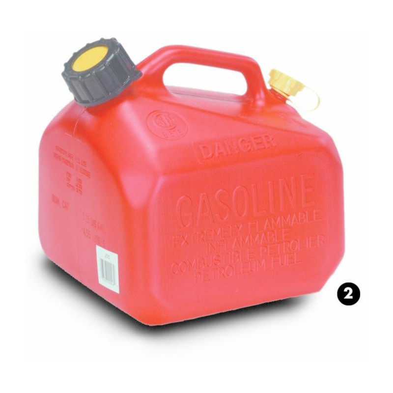 Fuel canister 5 Lt with spout