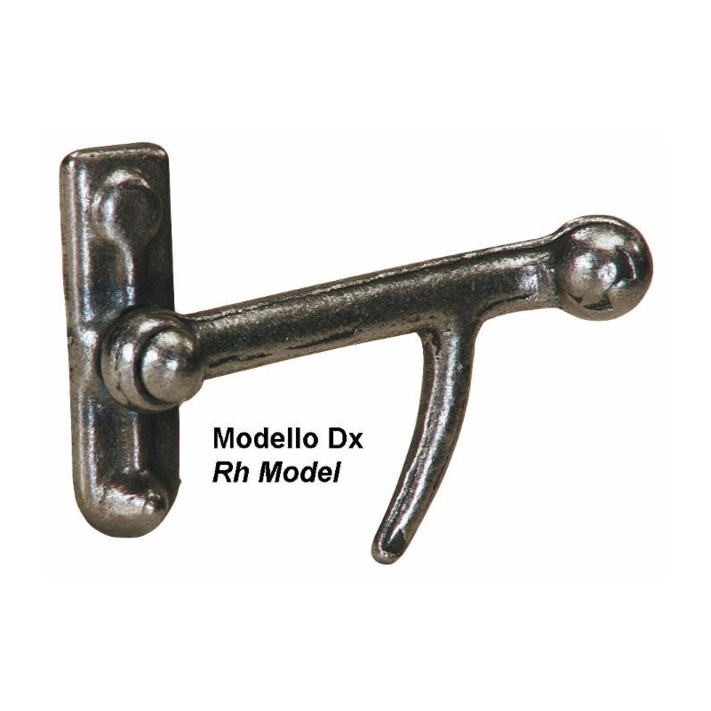 Lock for trailer with heavy straight bolt 15x20 mm AMA