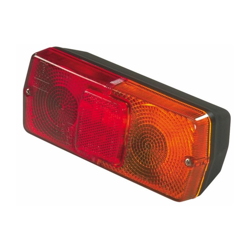 3-function right tail light 184x79x70 mm