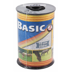 Fence tape "Basic" 10 mm -...
