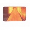 5-function tail light left + reflector 220x140 mm