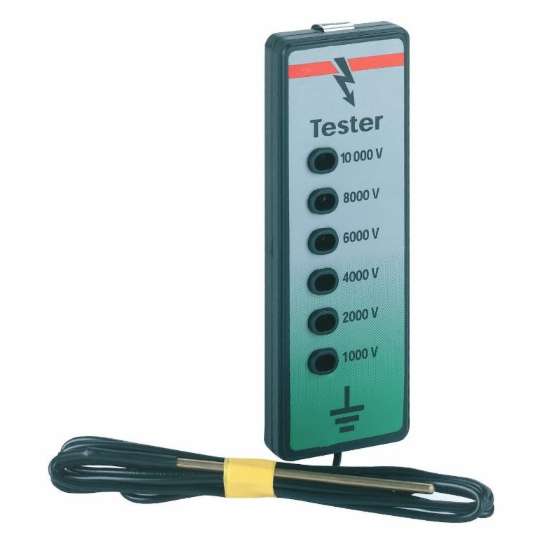 Fence tester without batteries