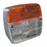 2-function right-left front light 108x103 mm